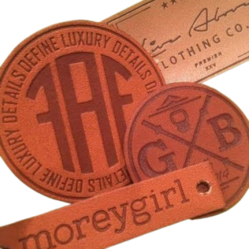 Our Work - Custom Leather Patches